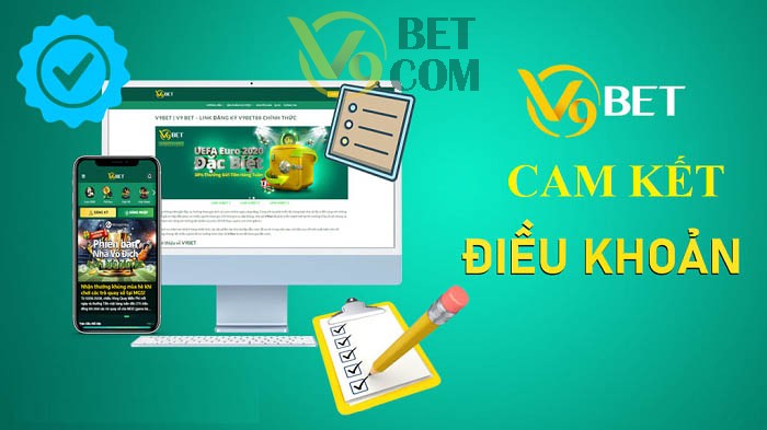 Cam kết về điều khoản sử dụng khi tham gia cá cược tại V9Bet